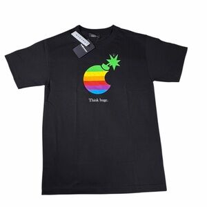 The Hundreds Bomb Logo Tee Black Size Small NWT Think Huge Streetwear
